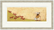 the sandwich thief strikes again framed print by artist sam toft