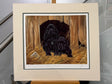 their first home mounted print by artist john trickett