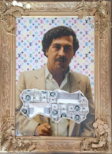there can only be one king framed print by artist ghost