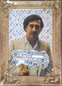 there can only be one king framed print by artist ghost