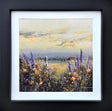 through the lilac pasture framed original by artist john horsewell
