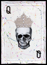 till death do us part queen framed print by artist ghost