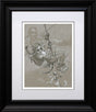 tomb me tomb you sketch print framed by artist kerry darlington