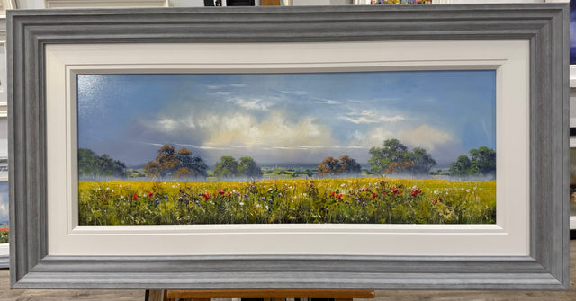 tranquil haven framed original by artist allan morgan