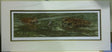 trouble brewing mounted print by artist alan hunt