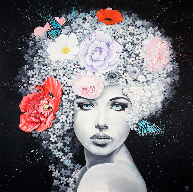 Spring In Her Hair