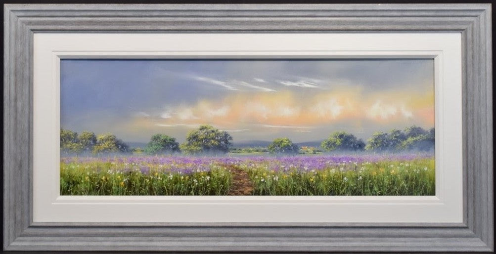 untamed beauty framed original by artist allan morgan