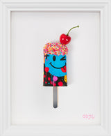 urban melt #2 framed 3d original by artist dotty