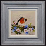 rosie framed original by artist rozanne bell