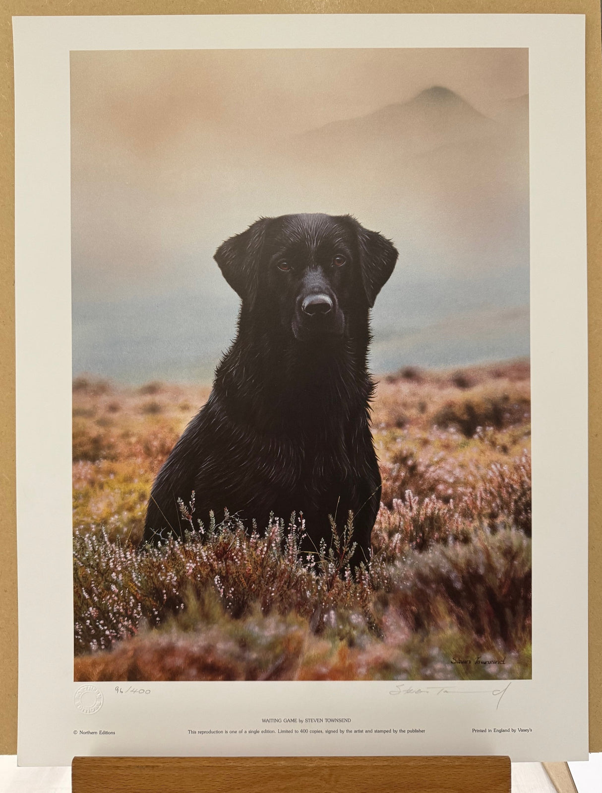 waiting game print by artist steven townsend