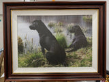 watching and waiting canvas print framed by artist steven townsend