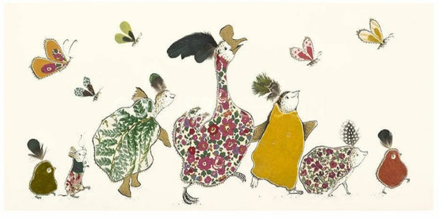 we should be dancing mounted print by artist anna wright