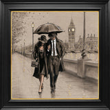 westminster and you framed print by artist richard blunt