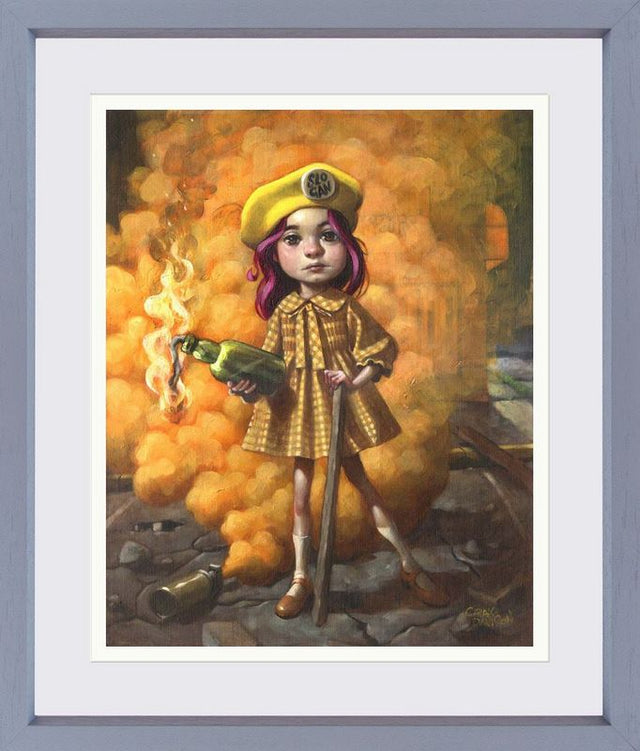 weve been crying now for much too long framed print by artist craig davison