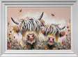 where love grows wild framed acrylic original by artist ashley saunders