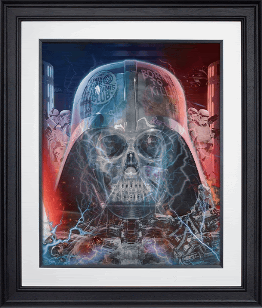 whos your daddy lenticular triple flip framed by artist jj adams
