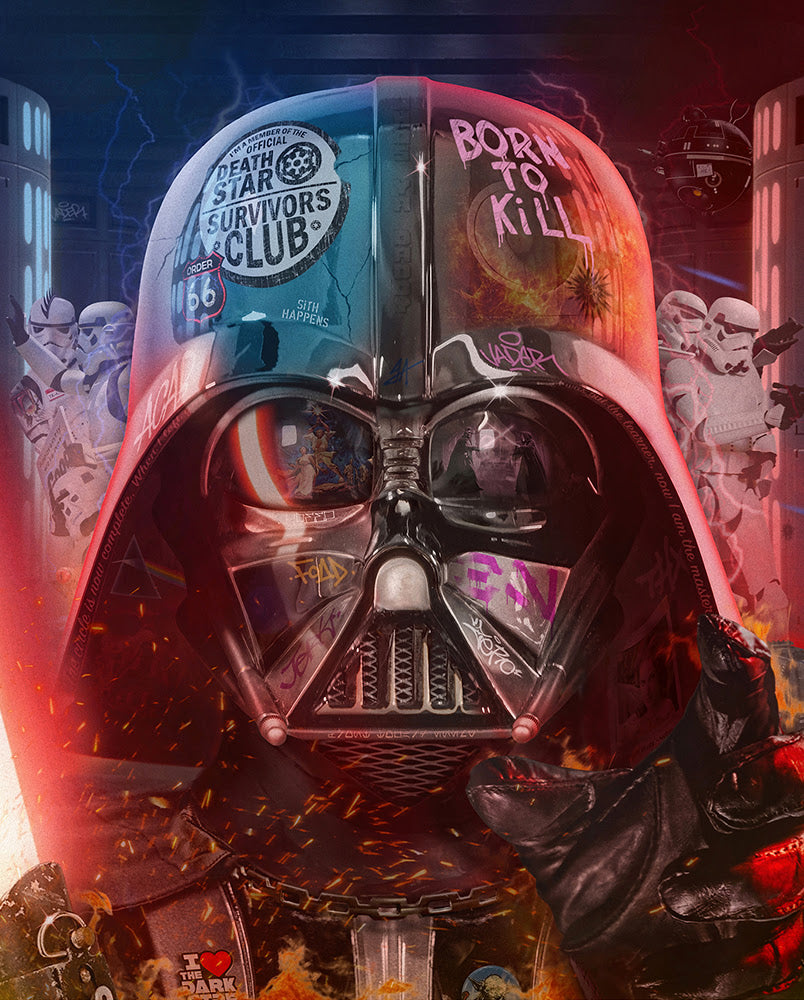 whos your daddy print by artist jj adams