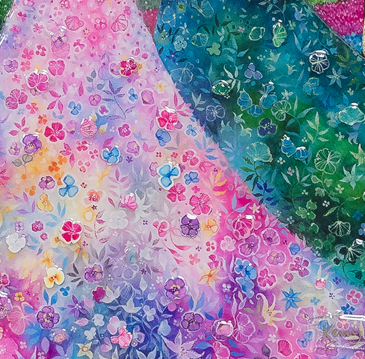 wicked detail 4 by artist kerry darlington