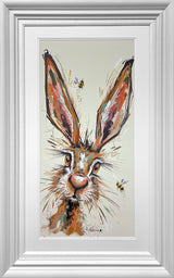 wild at heart framed pastel original by artist ashley saunders