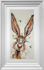 wild at heart framed pastel original by artist ashley saunders