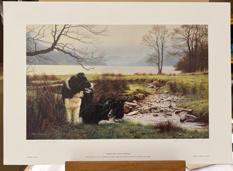 working pair artist proof print by steven townsend