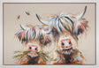 worn hooves warm heart framed acrylic original by artist ashley saunders