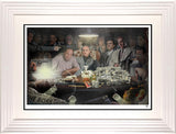 youve been called for framed in white by artist jj adams