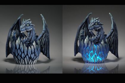 Picture of Blue Dragon - Illuminated