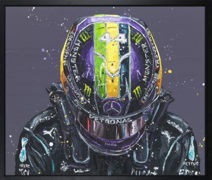 Picture of Brazilian Lewis - Hand Embellished Canvas