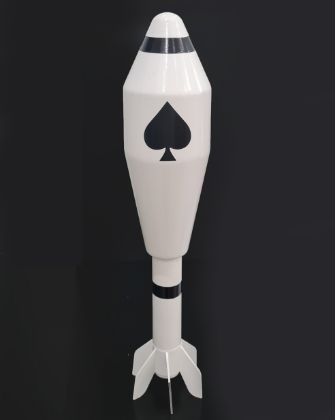 Picture of Ace of Spades Bomb- Sculpture