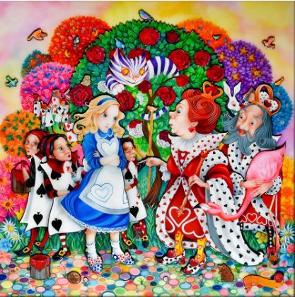 Picture of Alice In The Rose Garden