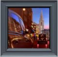 Picture of London Dusk Reflections - Canvas