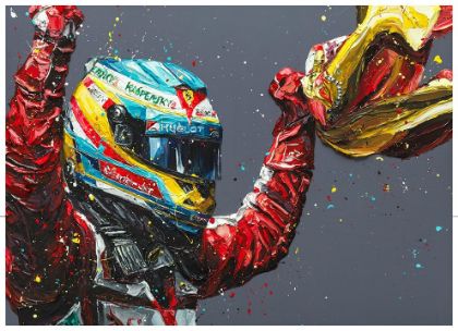 Picture of Alonso Spain- Canvas