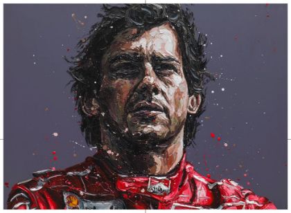 Picture of Senna 24th Anniversary Commerative - Canvas