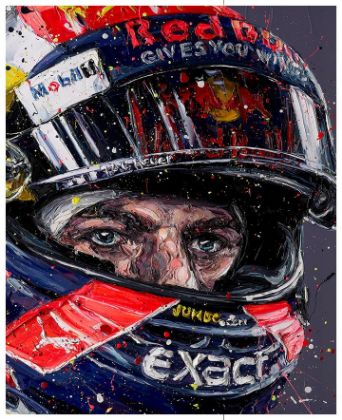 Picture of Simply Lovely Max Verstappen - Canvas