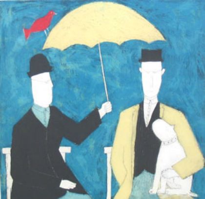 Picture of Under The Umbrella - Blue